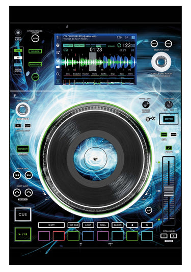Denon DJ SC 5000 M Skin Black Hole